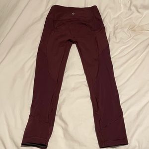 Lululemon “all the right places” legging 23”